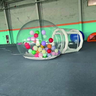 Vendita calda all'aperto Campeggio Festa di nozze PVC trasparente Casa a cupola gonfiabile per bambini