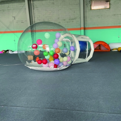 Vendita calda all'aperto Campeggio Festa di nozze PVC trasparente Casa a cupola gonfiabile per bambini