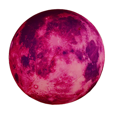 Modello di luna gonfiabile gigante pubblicitario con luce a led grande palloncino lunare gonfiabile per la decorazione