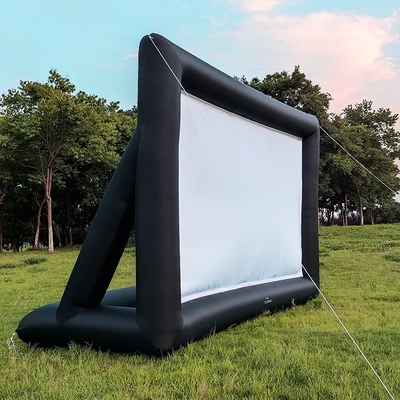 Schermo proiettore esterno 16F di alta qualità Schermo film gonfiabile Schermo a led gonfiabile