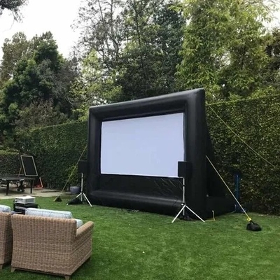 Schermo proiettore esterno 16F di alta qualità Schermo film gonfiabile Schermo a led gonfiabile