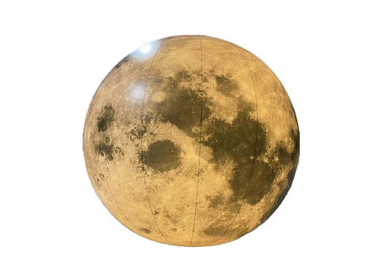 Prezzo di fabbrica pubblicità gonfiabili PVC grande gonfiabile luna palla gonfiabile luna gigante con led