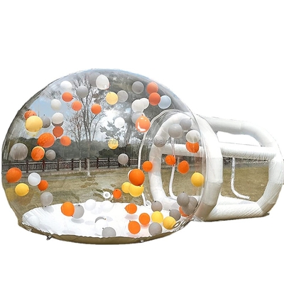 Fun House Chiara Inflatabile Cristallo Igloo Cupola Tenda Bollina trasparente Bambini Bollini Inflatabili Casa per la festa