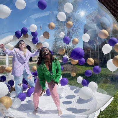 Tenda a bolla a cupola trasparente Pallone gonfiabile Casa Bambini Palloni di festa Casa divertente Gigante Igloo a cristallo trasparente gonfiabile