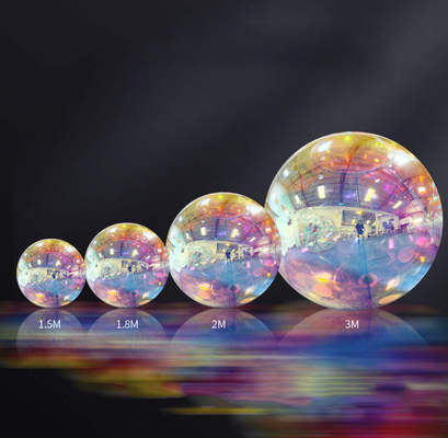 Pallone riflettente gonfiabile in PVC /Pallone specchio sfera gonfiabile/Pallone specchio natalizio gonfiabile
