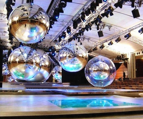 Pallone riflettente gonfiabile in PVC /Pallone specchio sfera gonfiabile/Pallone specchio natalizio gonfiabile