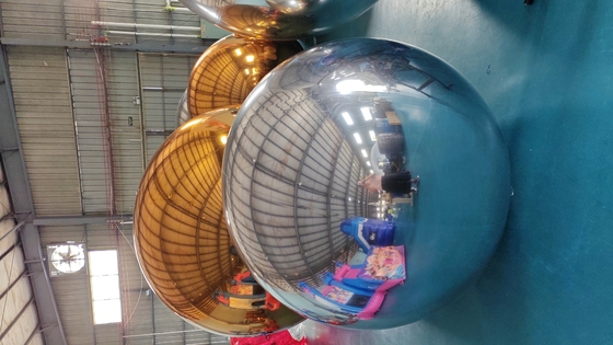Vendita calda Dimensioni personalizzate Colori Metallici Decorativi Spigolo Grandi Globulette gonfiabili giganti luccicanti