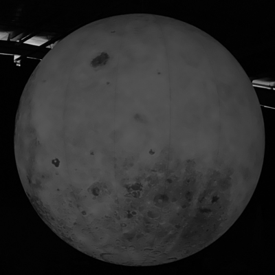 Decorazione Pubblicità Modello Luna gonfiabile Grande Pallone Luna gonfiabile con luce a led