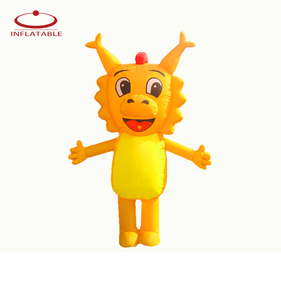 Costume mascotte gonfiabile personalizzato Natale mascotte gonfiabile personalizzato Natale
