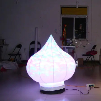 Hot Sell Color Changing LED gigante globo di elio, illuminazione palloncino gonfiabile per la pubblicità