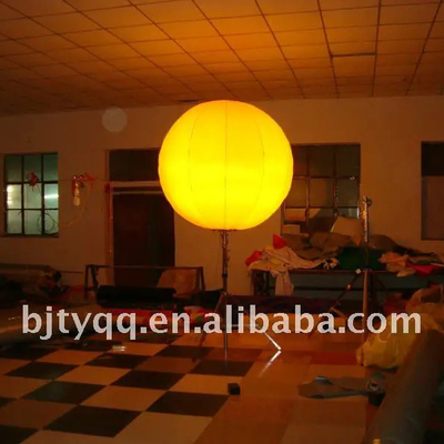 Hot Sell Color Changing LED gigante globo di elio, illuminazione palloncino gonfiabile per la pubblicità