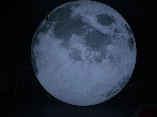 Decorazione Usato Gigante Pubblicità Modello Luna gonfiabile Con Luce Led Grande Pallone Luna gonfiabile Palloni personalizzati