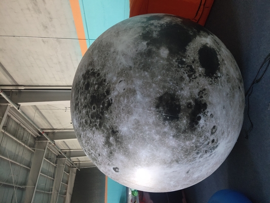 Decorazione Usato Gigante Pubblicità Modello Luna gonfiabile Con Luce Led Grande Pallone Luna gonfiabile Palloni personalizzati