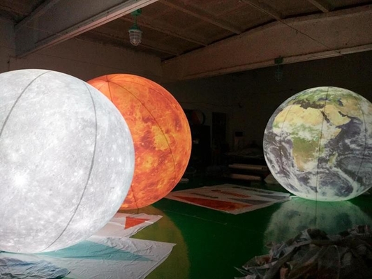 Decorazione Palloni pubblicitari gonfiabili Pallone lunare gonfiabile ad elio