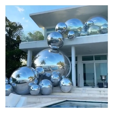 ODM Grandi palloncini pubblicitari gigante d'argento galleggiante all'aperto