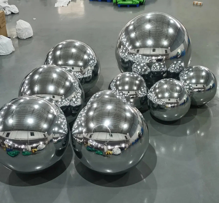 ODM Grandi palloncini pubblicitari gigante d'argento galleggiante all'aperto