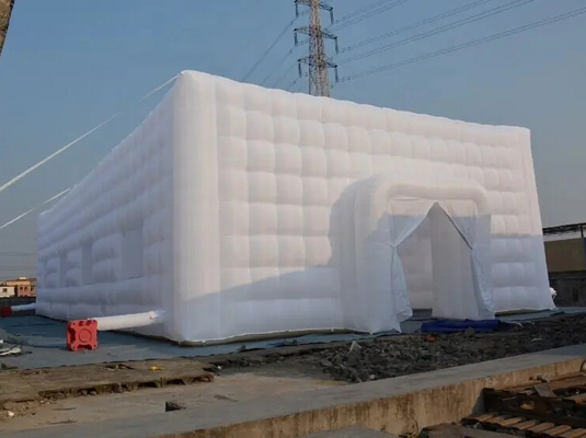 Luce a LED Palloni pubblicitari gonfiabili Tenda gonfiabile a cubo d'aria Per noleggio