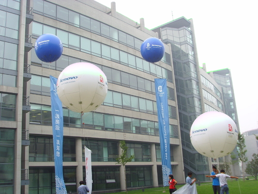 Palloni planetari gonfiabili impermeabili con bastoncini per decorazioni per eventi di festa