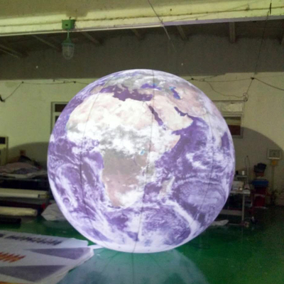 Palloni planetari gonfiabili impermeabili con bastoncini per decorazioni per eventi di festa