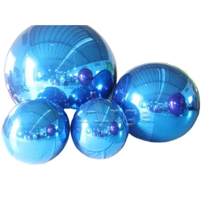 Festival gigante sfera a specchio gonfiabile PVC commerciale decorativo