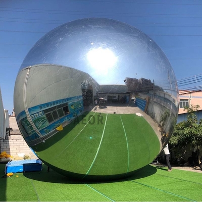 Certificato CE di PVC decorativo a sfera di specchio gonfiabile commerciale