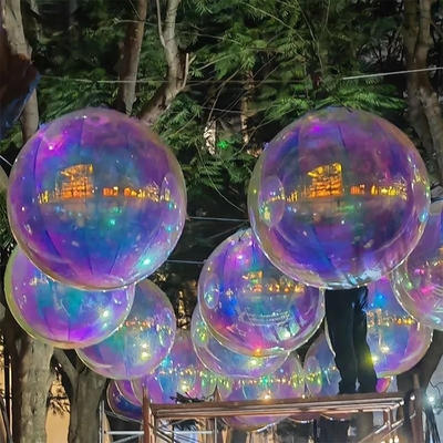 Certificato CE di PVC decorativo a sfera di specchio gonfiabile commerciale