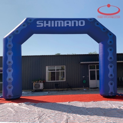 Colore pubblicitario gonfiabile con stampa a colori gonfiabile per l'evento 6*3m
