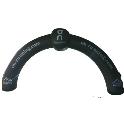 Promozione Stampa UV Logo stampato Oxford Custom Arco gonfiabile gigante Archi gonfiabili con luce a LED