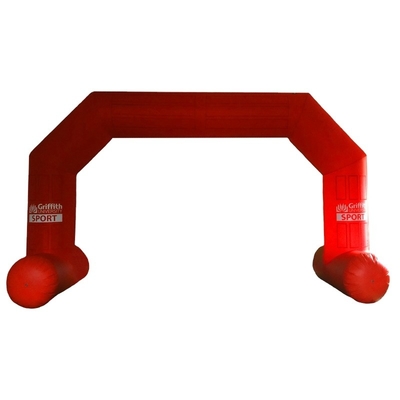 Promozione Stampa UV Logo stampato Oxford Custom Arco gonfiabile gigante Archi gonfiabili con luce a LED