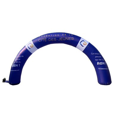 Oxford outdoor giant advertising oxford arco gonfiabile con supporto per decorazioni gonfiabili