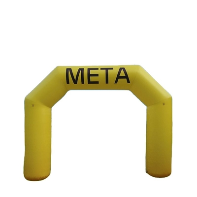 Eventi di corsa Arco di finitura gonfiabile Dye termico personalizzato Sublimazione Arco di finitura gonfiabile