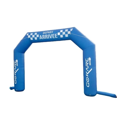 Ingrosso Dimensioni personalizzate Personalizzate impermeabili Oxford gonfiabile Arco di linea di finitura Arco gonfiabile