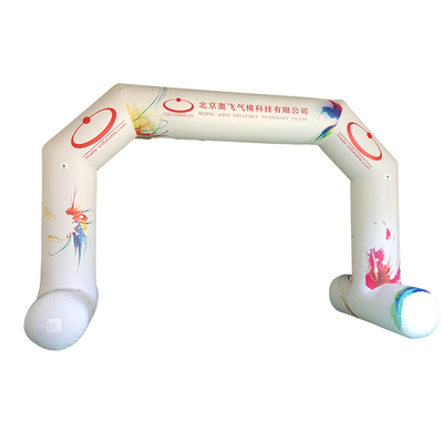 Prezzo basso Arco gonfiabile personalizzato Acqua resistente all'aria aperta resistente personalizzato Pubblicità Grande Arco gonfiabile