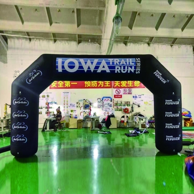 Arco sportivo gonfiabile esterno gigante arco da gara per il divertimento della competizione