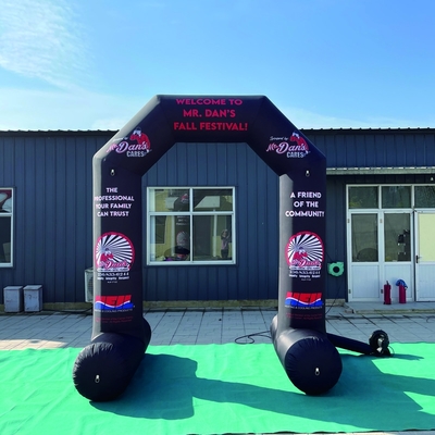 Logo di marca personalizzato Pubblicità Outdoor Usato OEM Dimensione Prezzo economico Arco gonfiabile in vendita