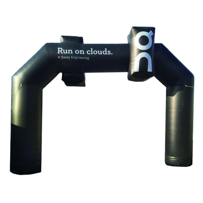 Fabbrica di forniture Pubblicità Arco gonfiabile Maratona Inizio Finale Arco sportivo gonfiabile