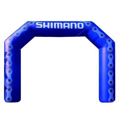 Fabbrica di forniture Pubblicità Arco gonfiabile Maratona Inizio Finale Arco sportivo gonfiabile