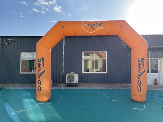Porta Corsa Display Sport Arco d'aria Riciclare Custom Logo Arch stampato Per Eventi Pubblicità promozionale gonfiabile