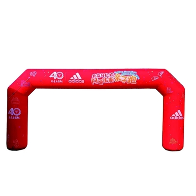 Advertising esterno impermeabilenig Grande arco gonfiabile Arco di arco di design personalizzato Arco gonfiabile
