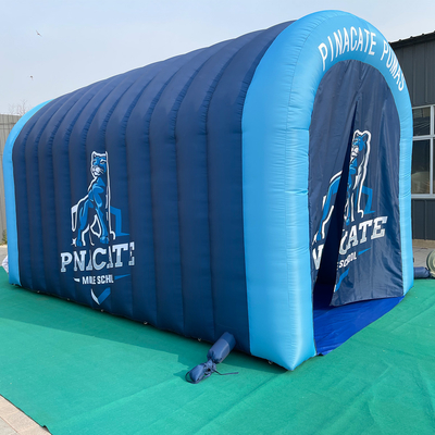 Stampa digitale completa Inflatabile gigante tunnel personalizzato all'aperto Canale gonfiabile pubblicità gonfiabile per eventi sportivi