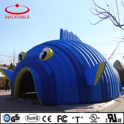 Stampa digitale completa Inflatabile gigante tunnel personalizzato all'aperto Canale gonfiabile pubblicità gonfiabile per eventi sportivi