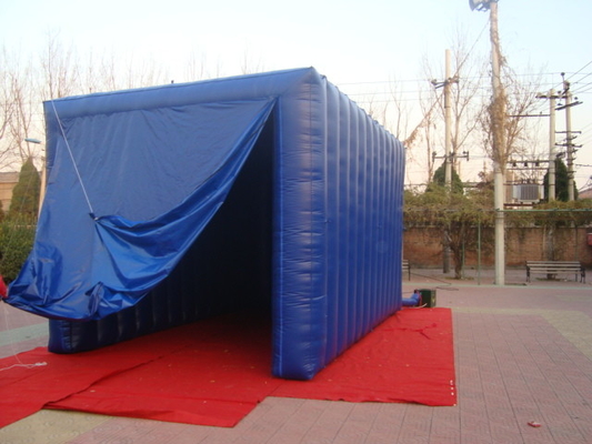 Stampa digitale completa Inflatabile gigante tunnel personalizzato all'aperto Canale gonfiabile pubblicità gonfiabile per eventi sportivi