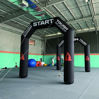 migliore giant arcobaleno sport ingresso gonfiabili archi pubblicitari con palloncino porta di partenza per la decorazione di Halloween