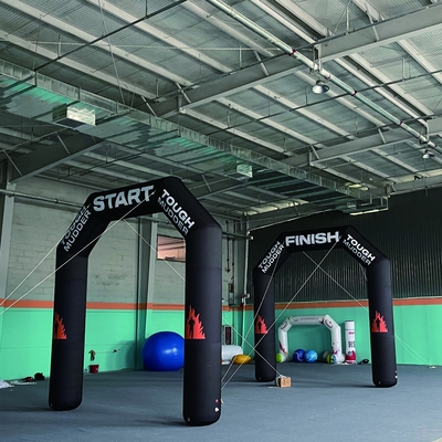 migliore giant arcobaleno sport ingresso gonfiabili archi pubblicitari con palloncino porta di partenza per la decorazione di Halloween