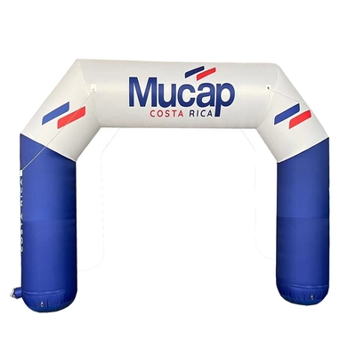 Fabbrica Custom Outdoor Sports Entrata gonfiabile Archi pubblicitari Gara gonfiabile Stella Linea di arrivo Arco porta gonfiabile
