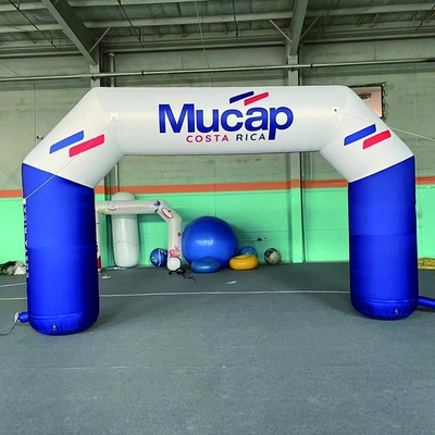 Fabbrica Custom Outdoor Sports Entrata gonfiabile Archi pubblicitari Gara gonfiabile Stella Linea di arrivo Arco porta gonfiabile