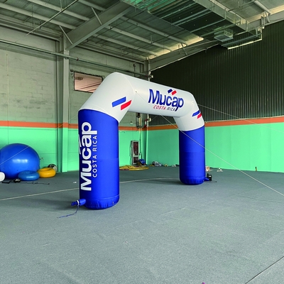 Fabbrica Custom Outdoor Sports Entrata gonfiabile Archi pubblicitari Gara gonfiabile Stella Linea di arrivo Arco porta gonfiabile