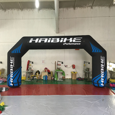 Logo di stampa su misura Arco sportivo gonfiabile esterno gigante Arco da gara Arco per competizione divertimento