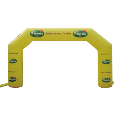 Evento a tema personalizzato Arco gonfiabile all'aperto Arco pubblicitario sportivo gonfiabile