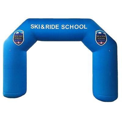 Evento a tema personalizzato Arco gonfiabile all'aperto Arco pubblicitario sportivo gonfiabile